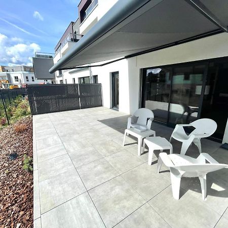 Magnifique 2 pièces, tout équipé, terrasse privée Colmar Exterior foto