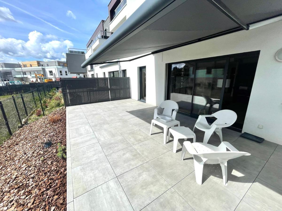 Magnifique 2 pièces, tout équipé, terrasse privée Colmar Exterior foto