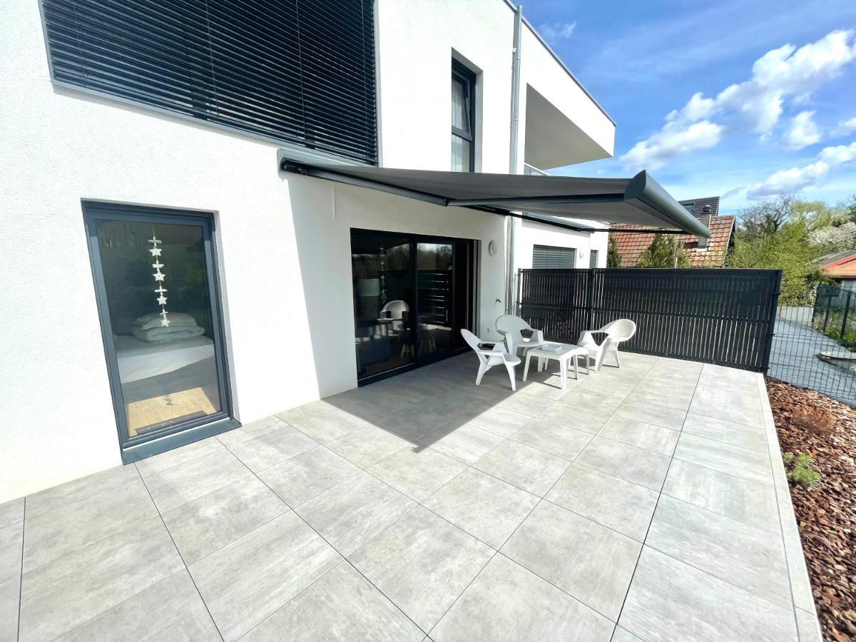 Magnifique 2 pièces, tout équipé, terrasse privée Colmar Exterior foto